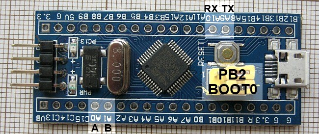 $3 STM32F103 board