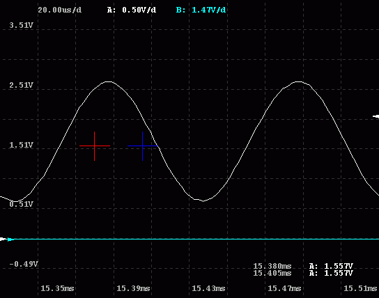 10kHz sinus