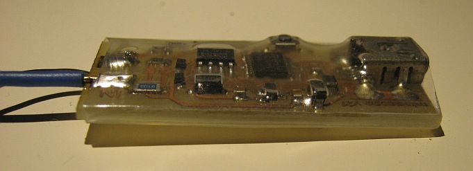 miniscope v2f in termoshrink tube