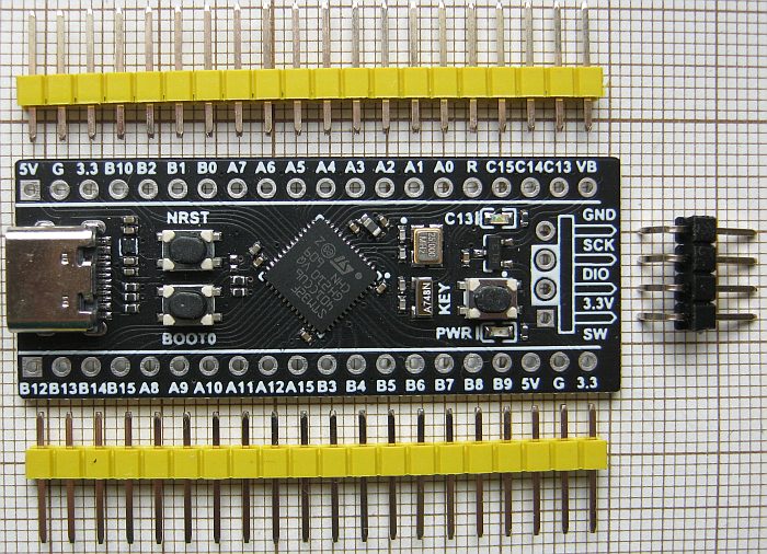 STM32F401 black pill