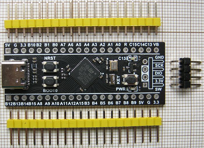 STM32F401 black pill