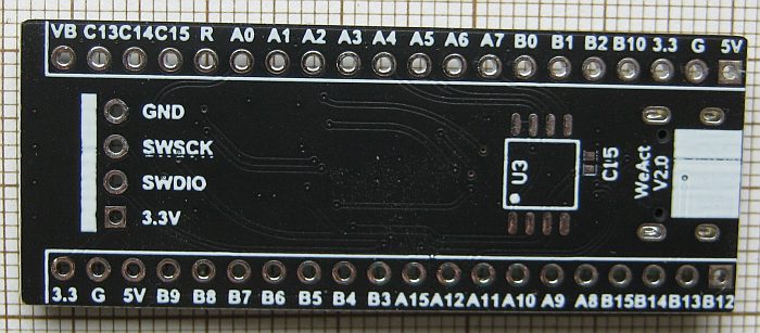 STM32F401 black pill