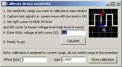 calibrate miniscope