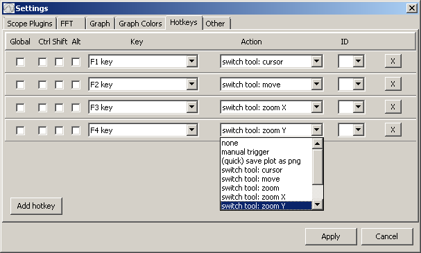 miniscope hotkey configuration