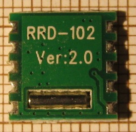 RDA5807M module - back