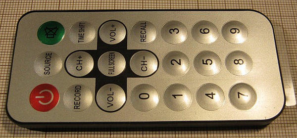 DVB-T RTL2832U remote