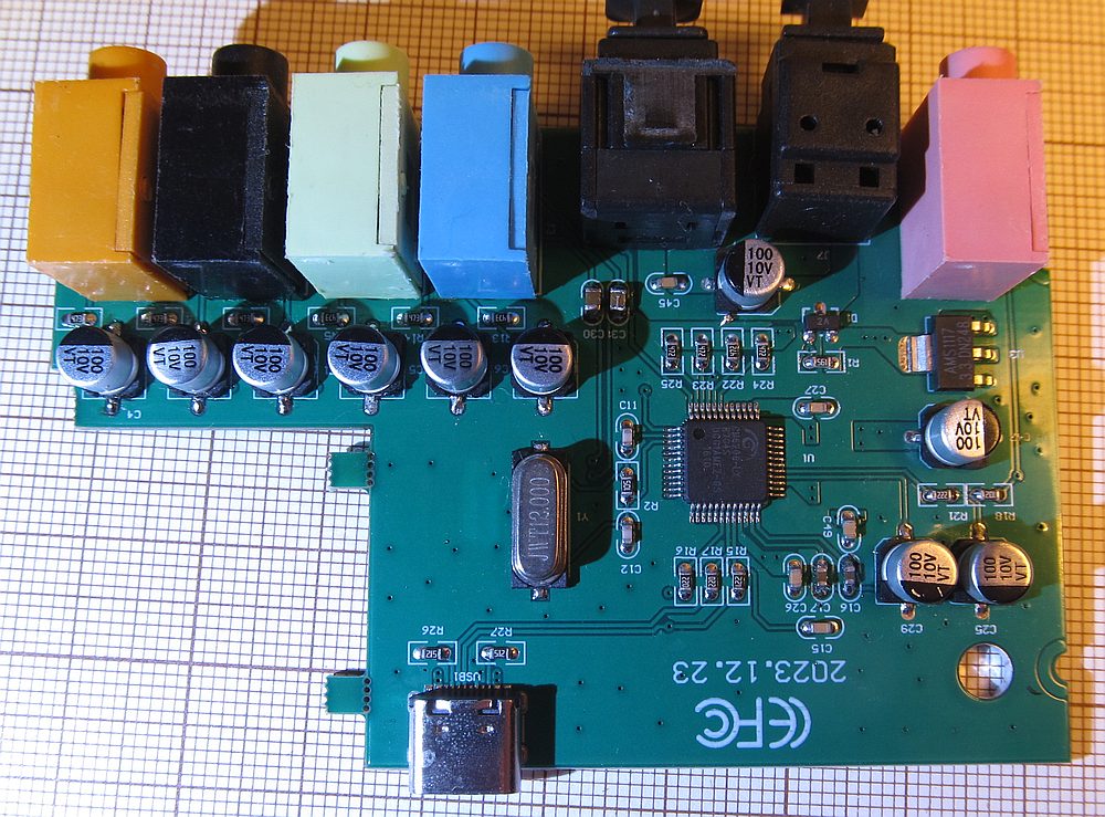 AK103E sound card