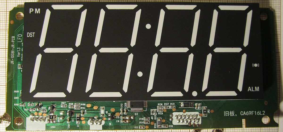 CR1008 LED clock