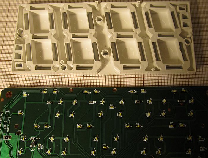 CR1008 LED clock