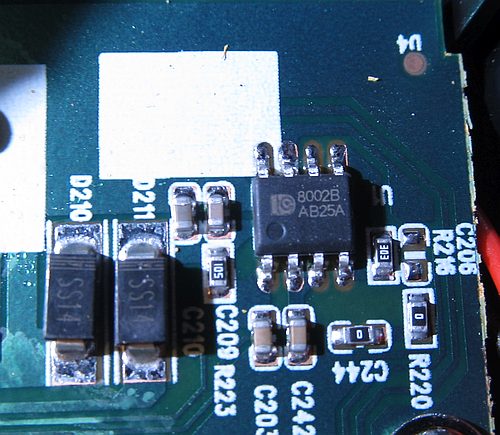 CR1008 LED clock