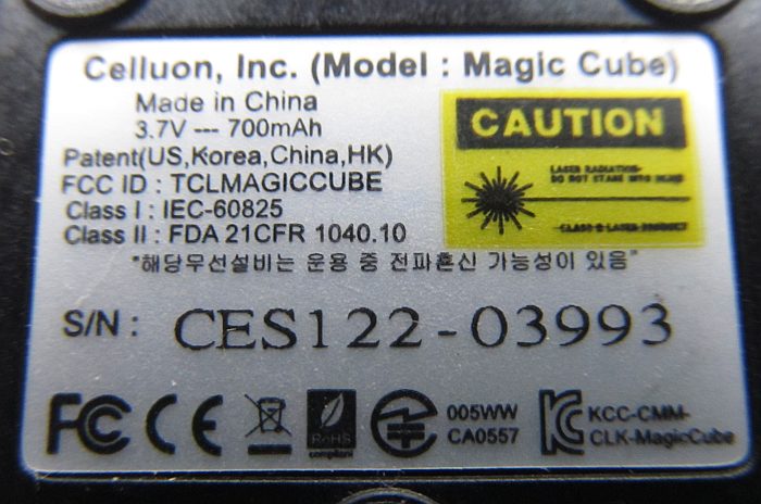 Celluon Magic Cube