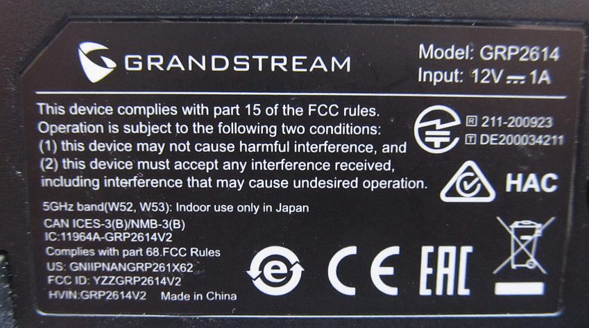 Grandstream GRP2614