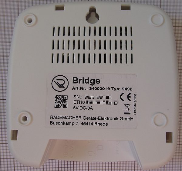 Rademacher Start2Smart bridge