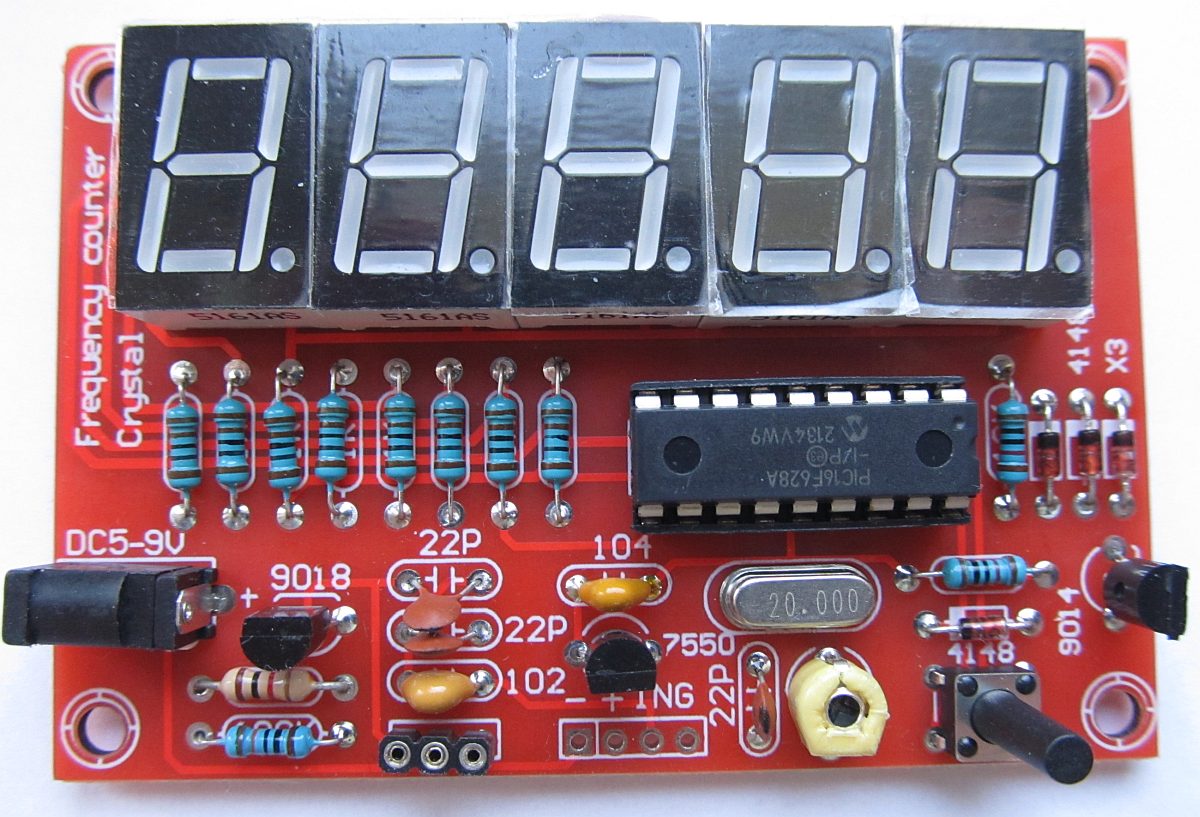 Crystal tester / frequency meter kit