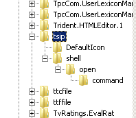 Windows registry: SIP softphone integration