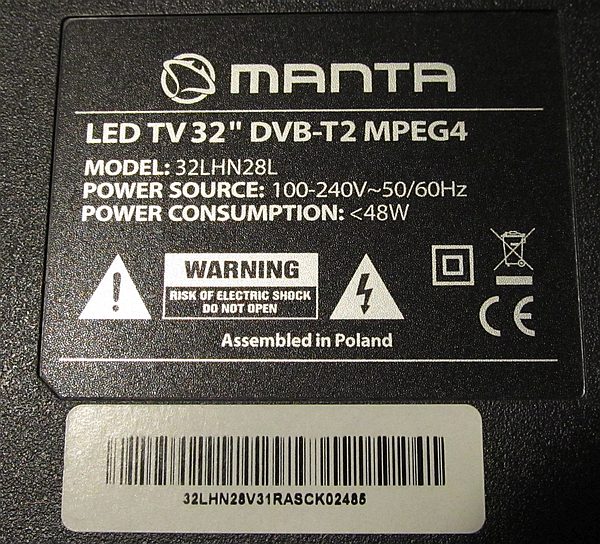 Manta 32LHN28L TV
